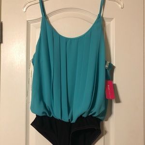 Chiffon body suit